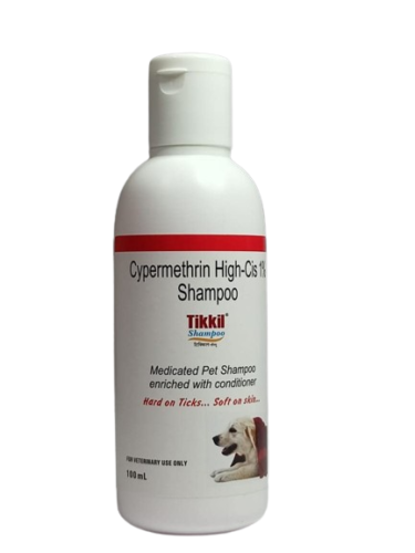 IIL Tikkil Anti Flea & Tick Shampoo for Dogs 200ml | Kills Fleas, Ticks & Lice