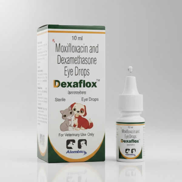 Alembic Dexaflox Eye Drops for Dogs & Cats - 10ml