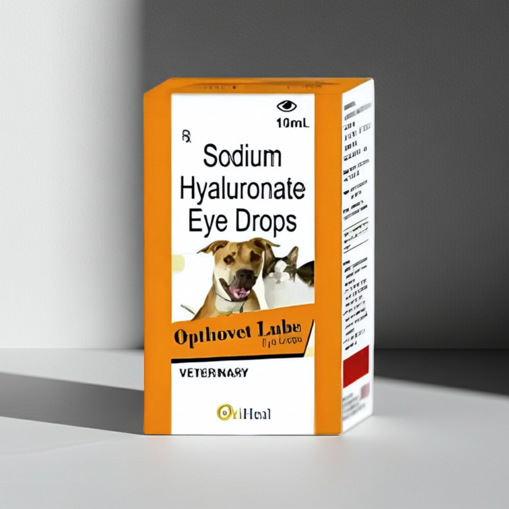 Oriheal Opthovet Lube Eye Drops for Dogs & Cats | Pet Eye Moisturizing & Comfort Care Solution
