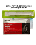 Canine Parvo & Corona Antigen Combo Rapid Test Kit â€“ 1 Kit Pack | Fast & Accurate Dog Virus Detection | Veterinary Diagnostic Test