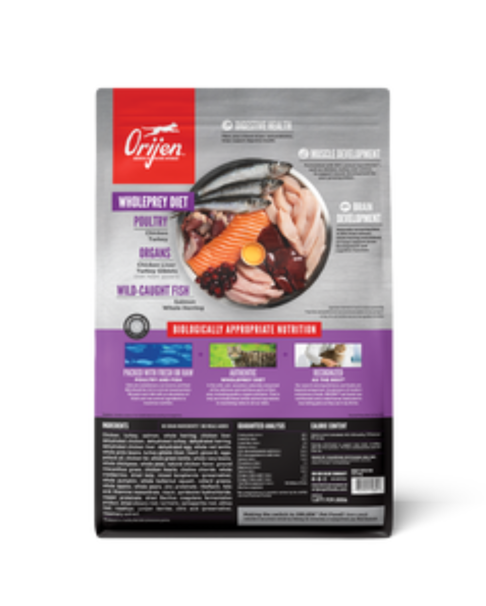 Orijen Kitten Dry Cat Food for All Breeds | Grain-Free, High-Protein Nutrition for Healthy Growth & Brain Development