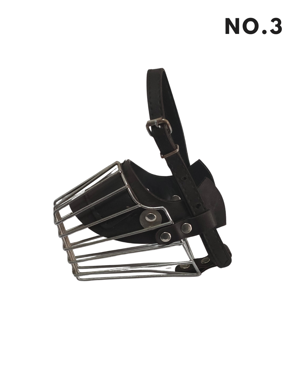 Dog Metal Muzzle Basket Type | Anti-Bite, Anti-Barking, Adjustable & Breathable Muzzle for Dog Training, Grooming & Vet Visits