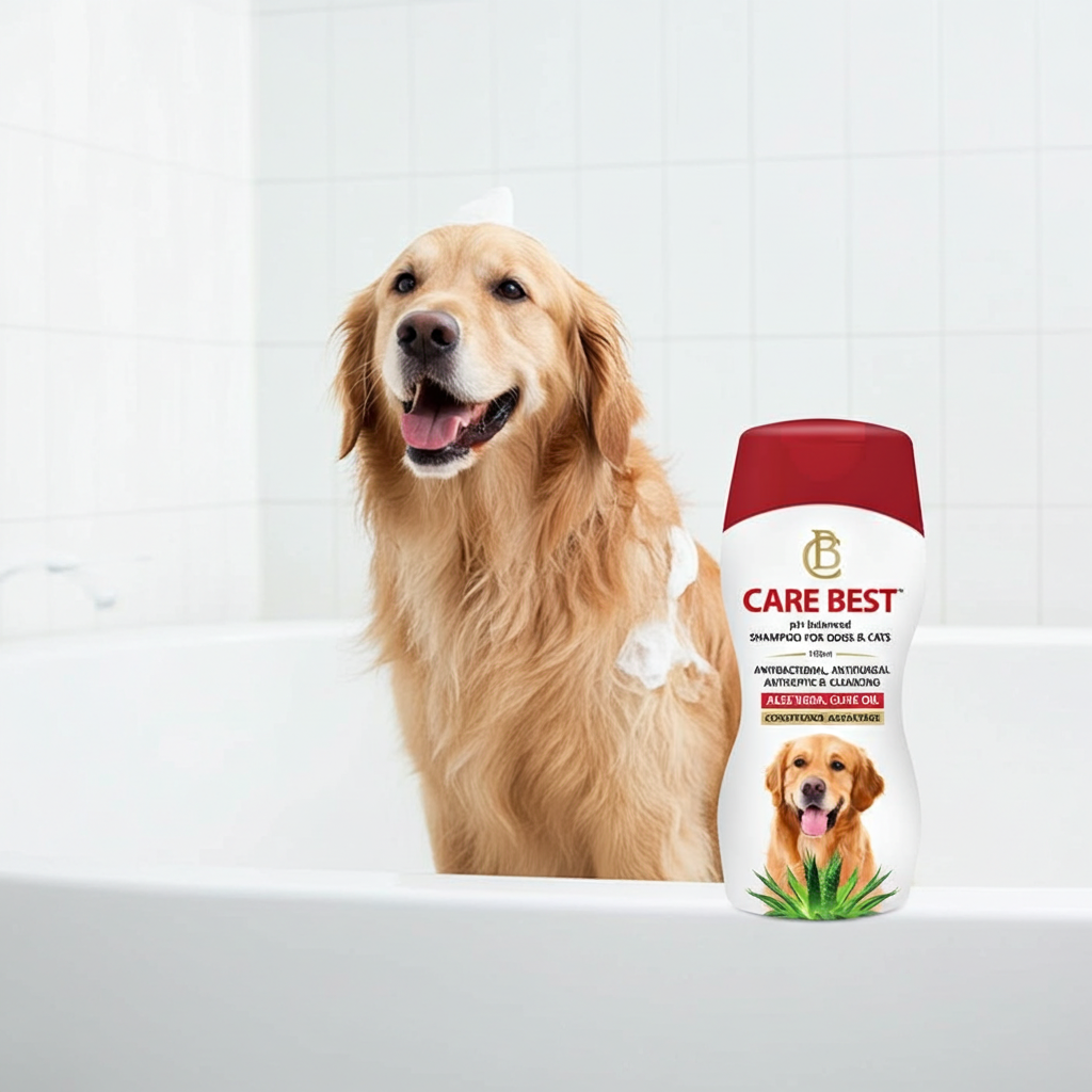 Skyec Carebest Pet Shampoo 200ml | Anti-Tick & Flea Formula