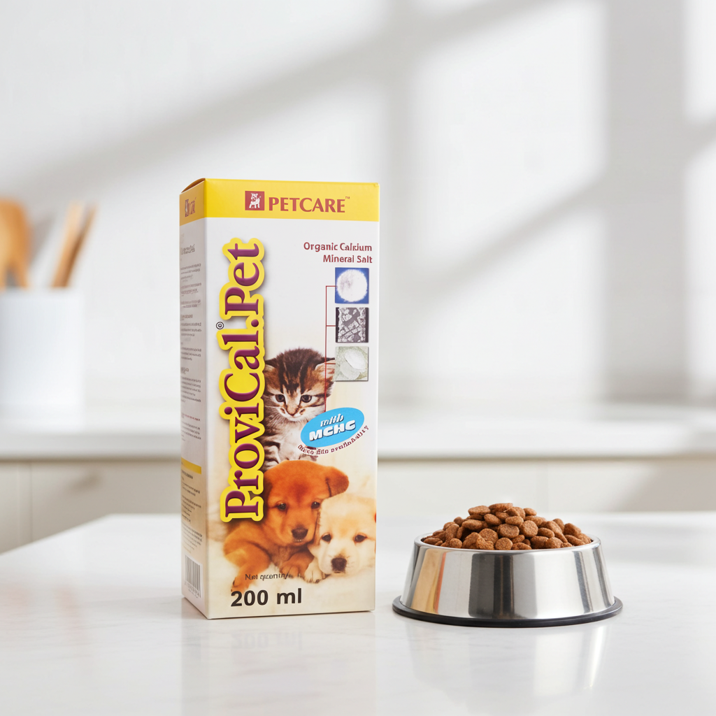 Petcare Provical Pet Calcium Tonic for Dogs & Cats â€“ Daily Calcium & Mineral Support Formula