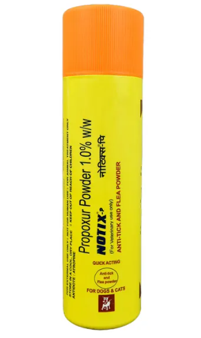 Petcare Notix P Talc â€“ Tick and Flea Repellent Powder for Pets