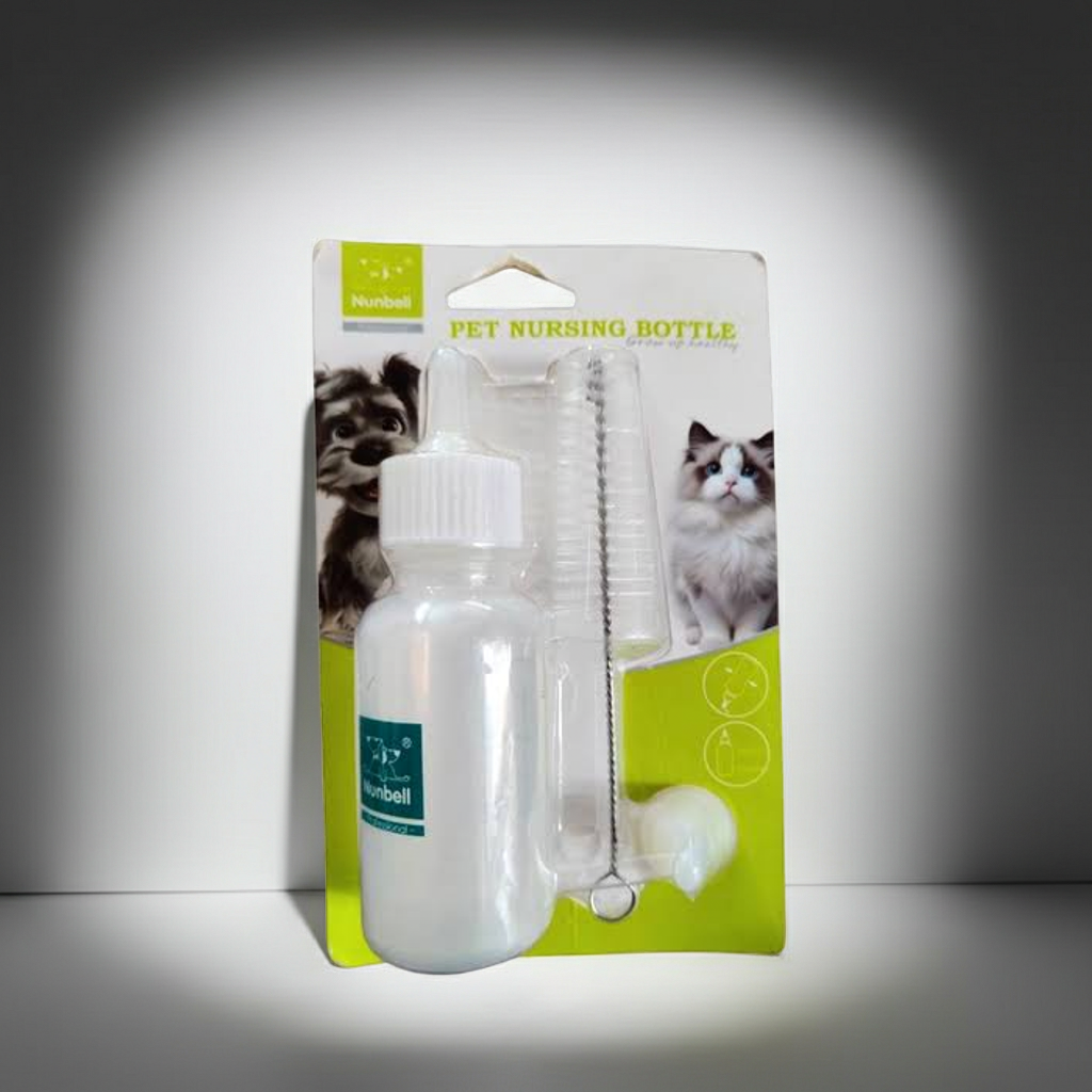 Puppy & Kitten Nursing Bottle Set 60ml â€“ Newborn Pet Feeding Bottle for Dogs & Cats