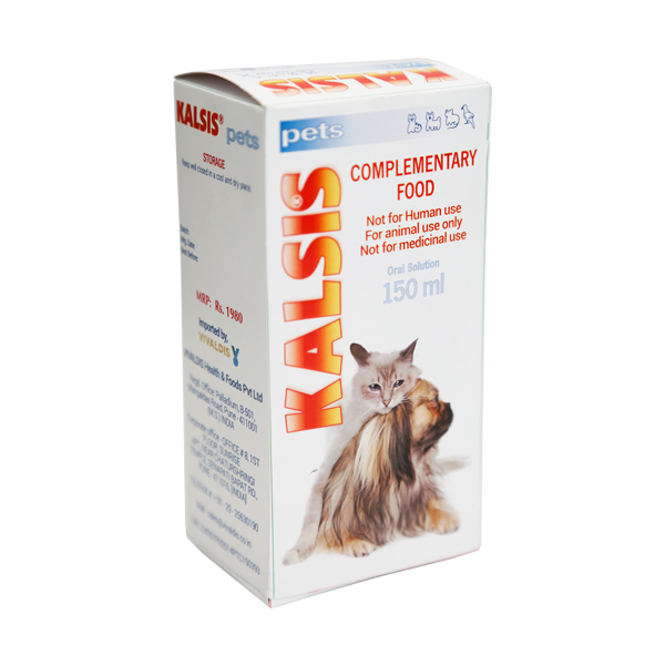 Vivaldis Kalsis 150 ml â€“ Calcium & Vitamin Supplement for Dogs and Cats | Bone Strength & Joint Health Support