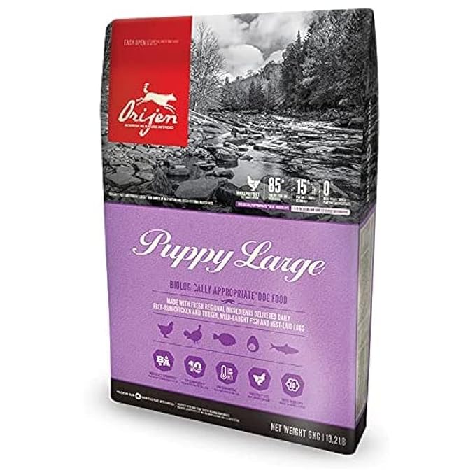 Orijen Puppy Large Dry Dog Food, Grain Free Dry Dog Food for Puppies