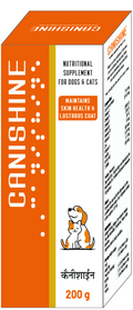 Canicon Canishine Nutritional Supplement for | Skin, Coat & Overall Health Support