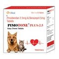 Oriheal Pimotone Plus Tablets for Dogs & Cats â€“ Advanced Heart Support, Cardiac Care & Strength Booster