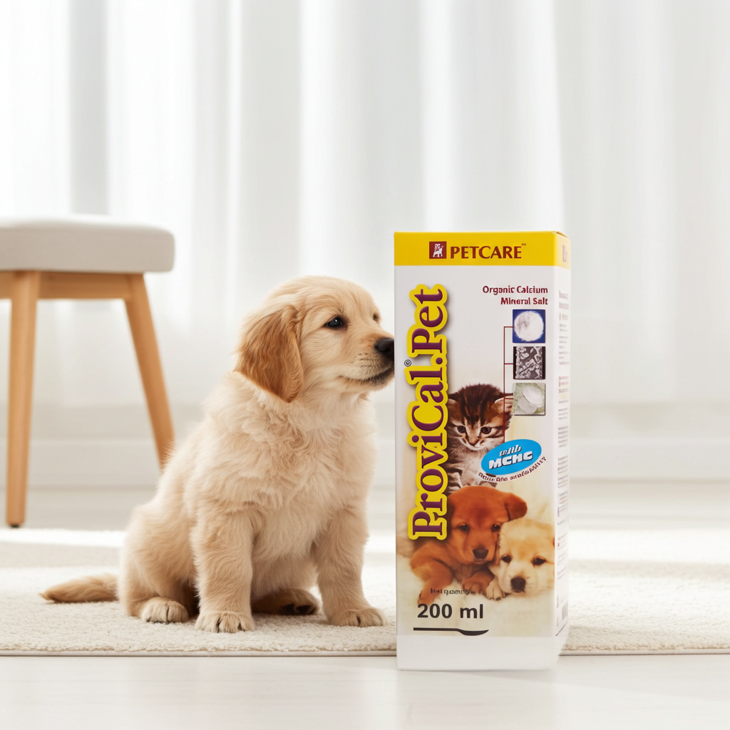 Petcare Provical Pet Calcium Tonic for Dogs & Cats â€“ Daily Calcium & Mineral Support Formula
