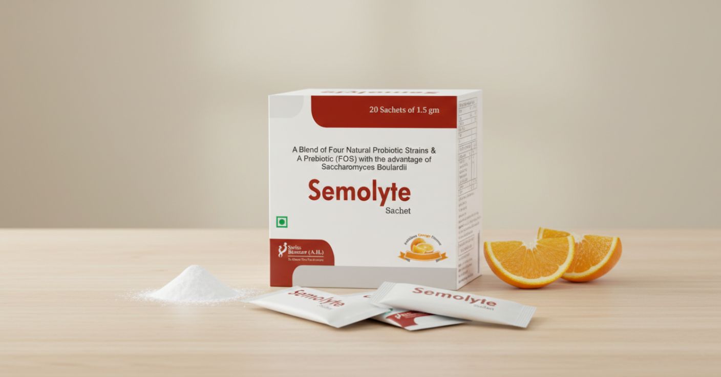 Swiss Biocare Semolyte Sachet â€“ Probiotic Supplement for Dogs & Cats