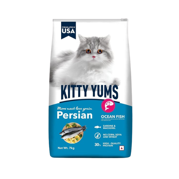 Kitty Yums Persian Cat Food 7kg â€“ Premium Dry Cat Food for Persian Cats | Healthy Coat & Digestive Care Formula