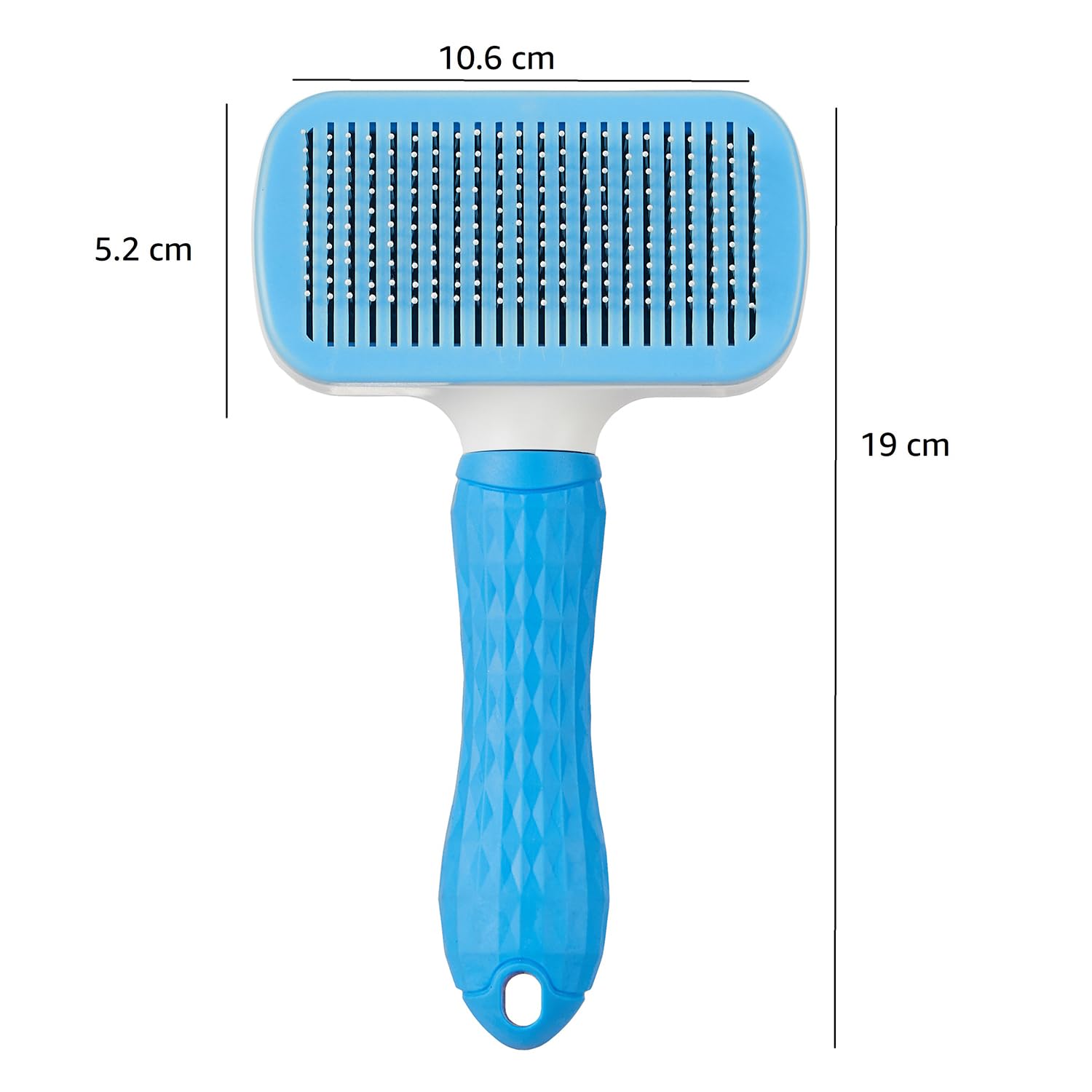 Paws & Tails™ Slicker Pet Grooming Brush – Rectangular Deshedding Tool