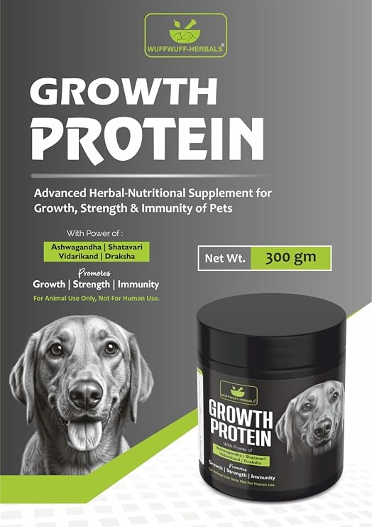 Oriheal Herbals Growth Protein Powder for Dogs | 300gm