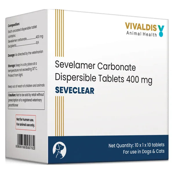 Vivaldis Seveclear Tablets for Dogs & Cats â€“ 10 Tabs