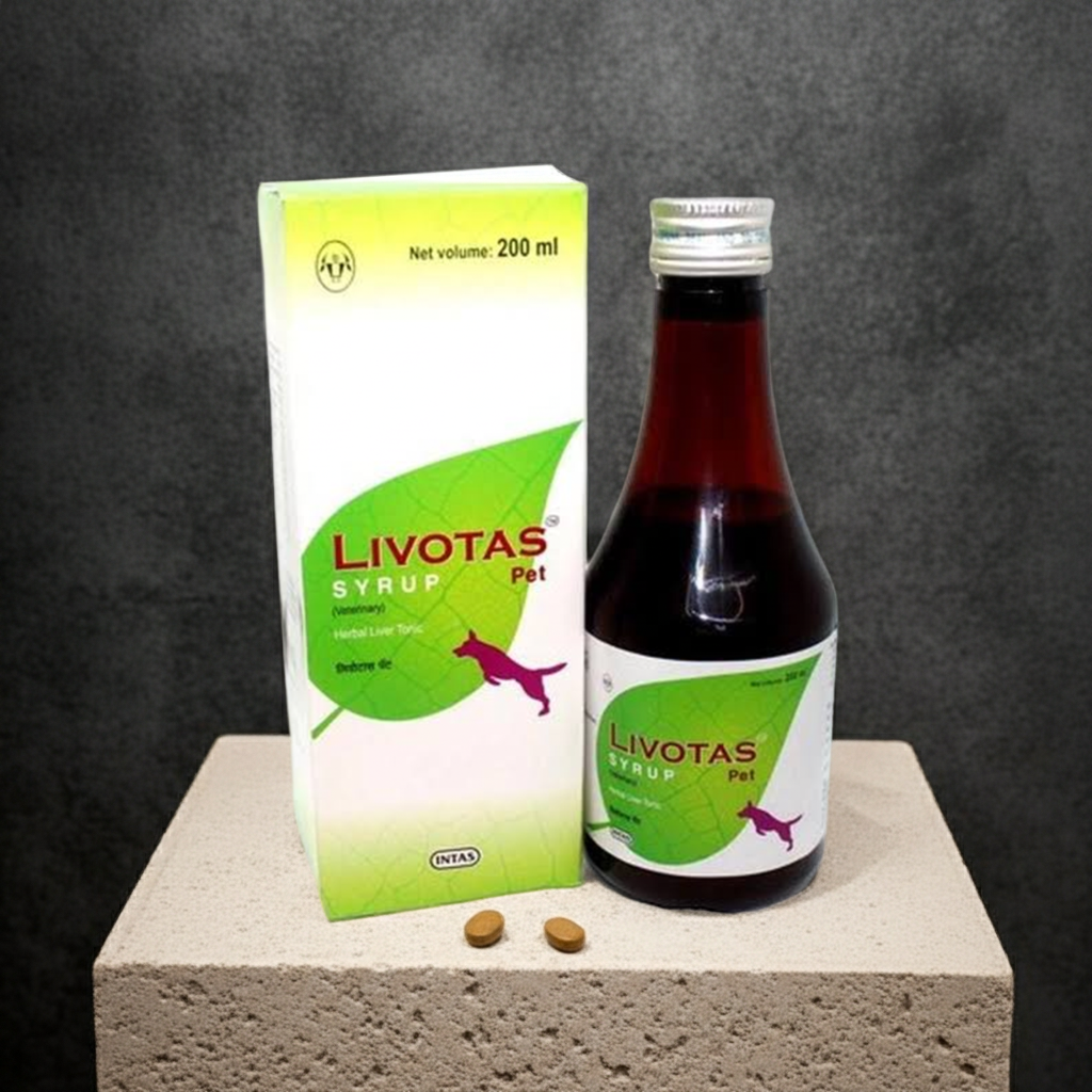 Intas Livotas Pet Syrup 200ml â€“ Liver Tonic for Dogs & Cats