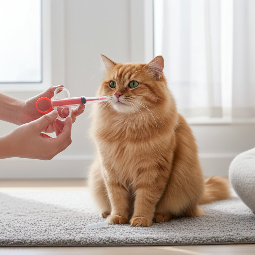 Nunbell Pet Medicine Feeder | Safe Oral Feeding Syringe Kit for Dogs, Cats, Puppies & Kittens