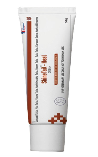 Drools ShineTail Heal Cream for Dogs â€“ Relief for Dry, Irritated, or Damaged Skin