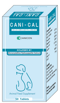 Canicon Cani-Cal Dog Calcium Supplement Tablets (50 Tabs)