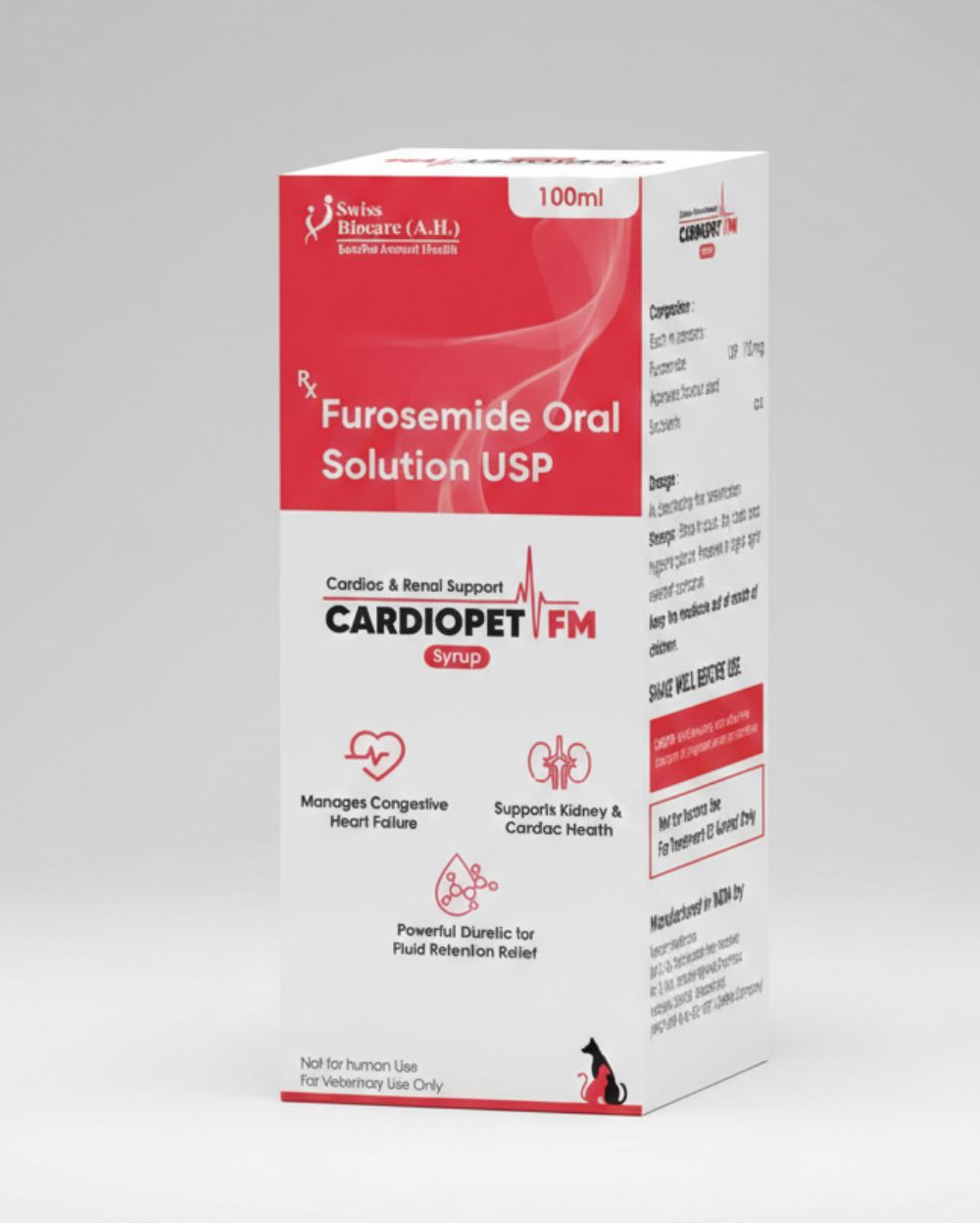Corise Cardiopet FM 100ml Furosemide Syrup for Dogs & Cats