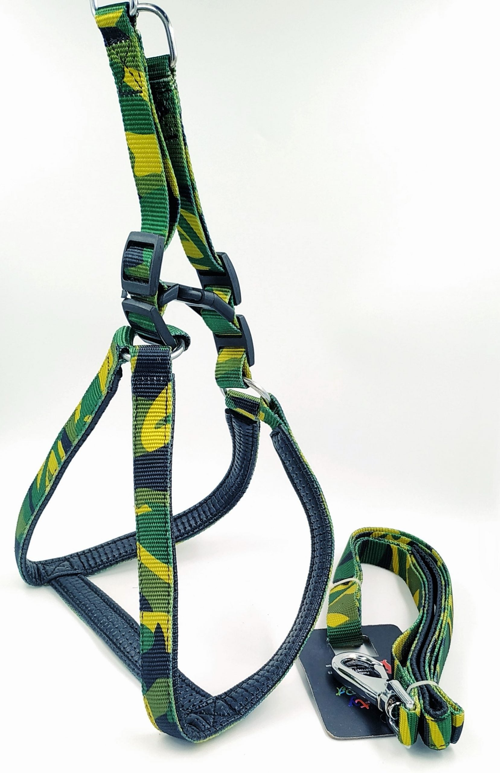 Paws & Tailsâ„¢ 20MM-Leash & Harness-Poly Print Padded