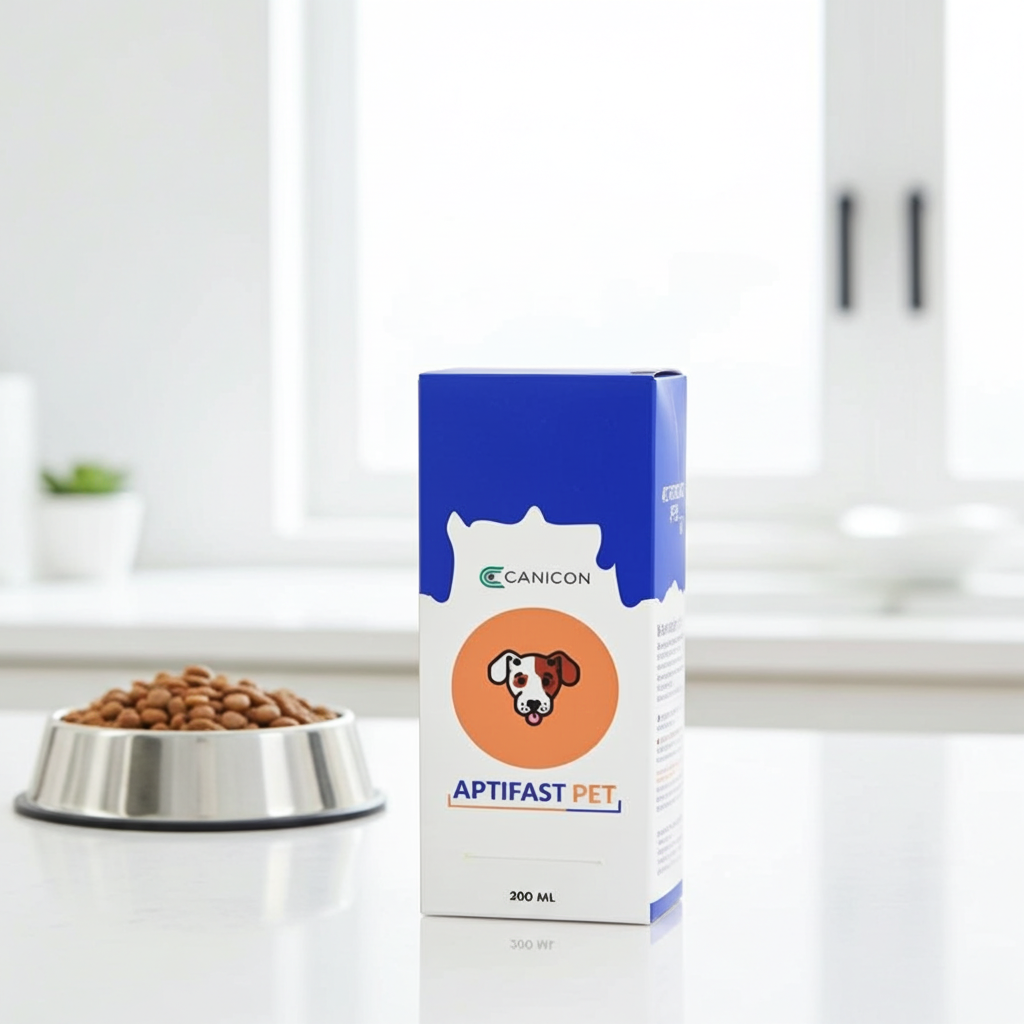 Canicone Aptifast Pet Liquid 200ml â€“ Appetite Stimulant & Nutritional Supplement for Dogs & Cats