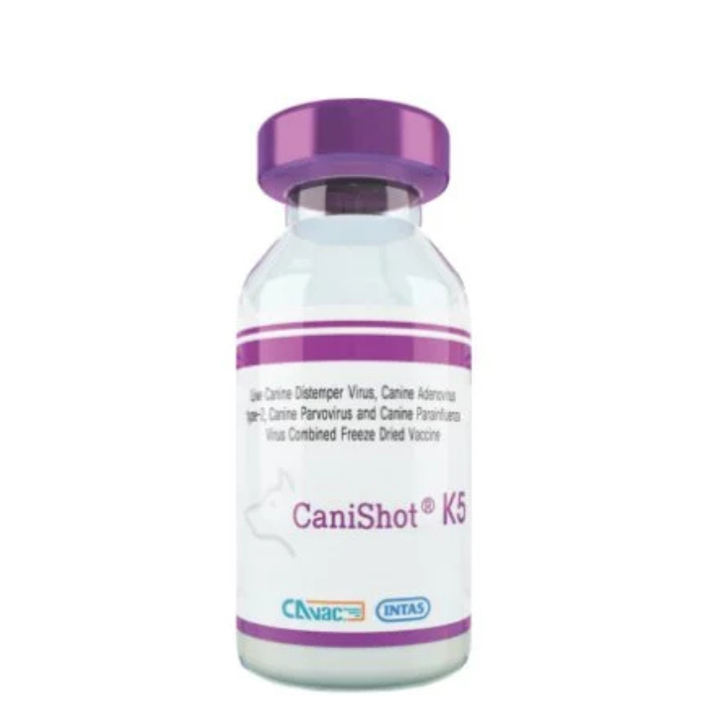 Intas Canishot K5 Dog Vaccine â€“ 1 Dose