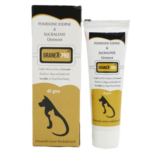 Sihil Granex Pro Ointment 50g â€“ Antibacterial & Antiseptic Healing Cream for Pets | Fast Recovery for Cuts, Burns, Wounds & Skin Infections