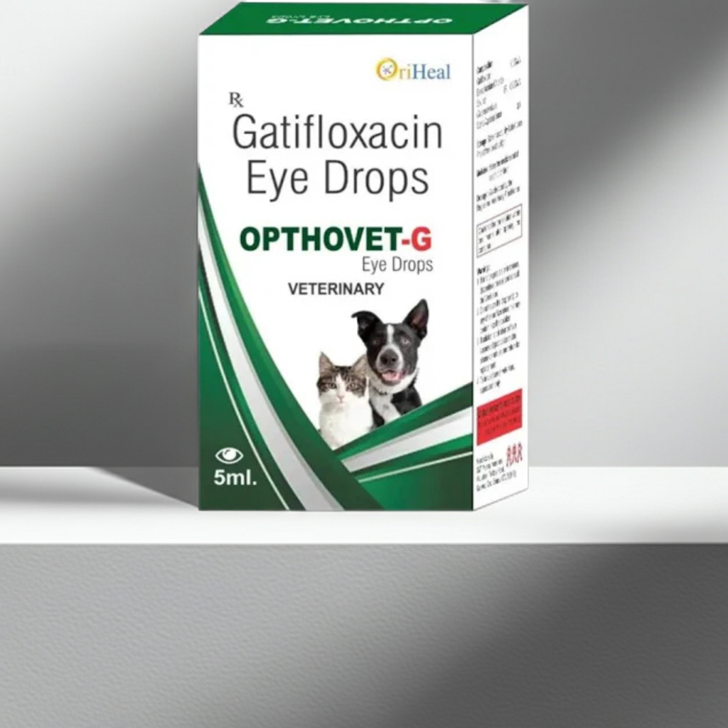 Oriheal Opthovet G Eye Drops for Dogs & Cats | Pet Eye Care & Hygiene Solution
