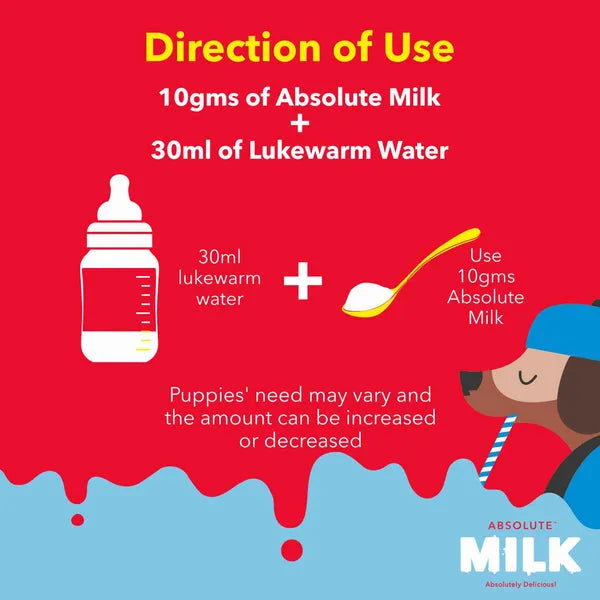 Drools Absolute Milk Replacer for Puppies & Kittens 500g