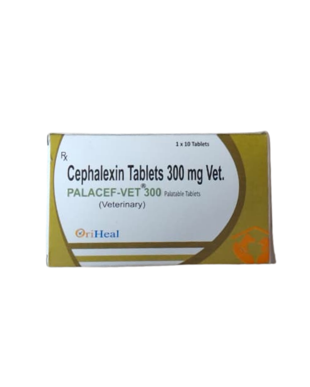 Oriheal Palacef Vet Tablets for Dogs & Cats â€“ Cephalexin Antibiotic for Skin, Urinary, and Respiratory Infections