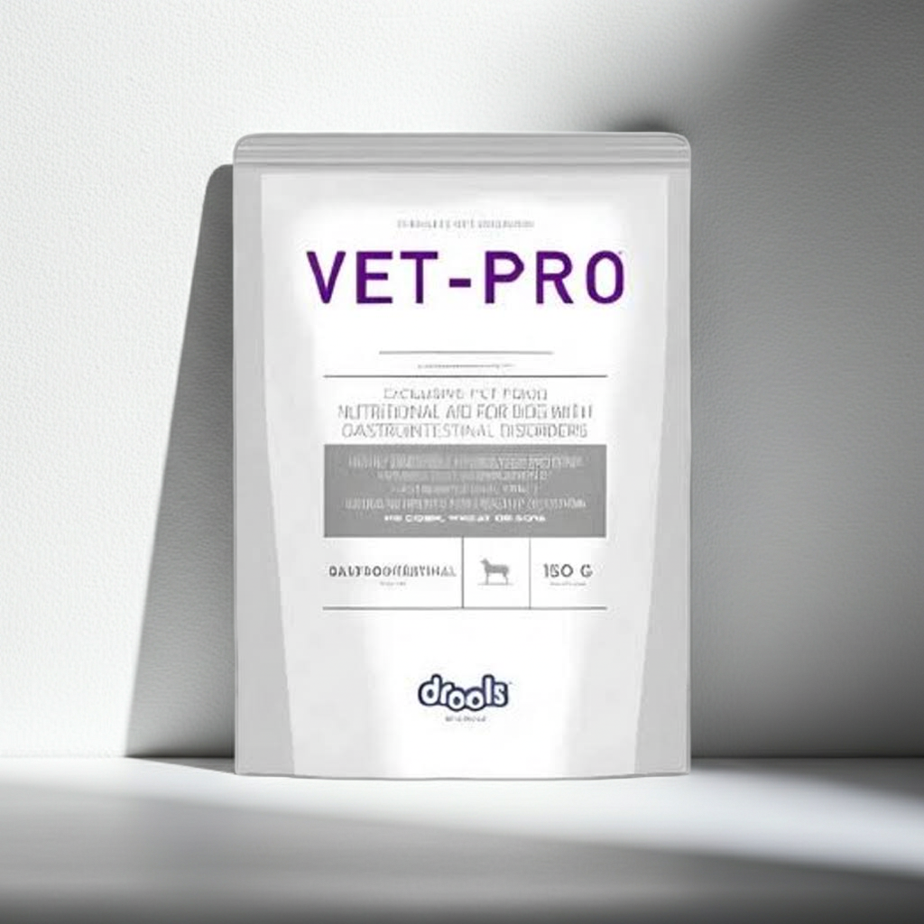 Drools Vet Pro Gastro Gravy for Dogs 150g (Pack of 12) | Veterinary Formula for Digestive Health & Easy Digestion | High-Protein Wet Dog Food for Sensitive Stomach