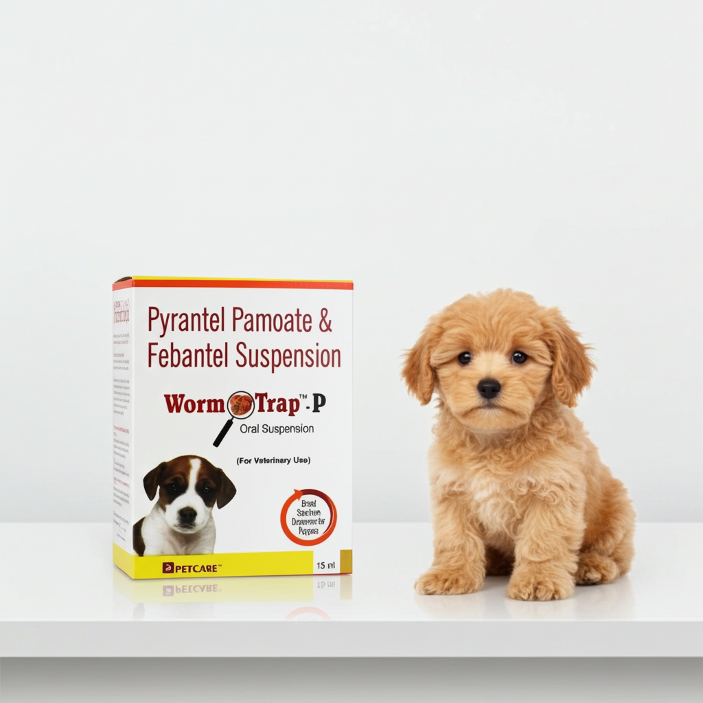 Petcare Wormtrap Puppy Oral Suspension 15ml