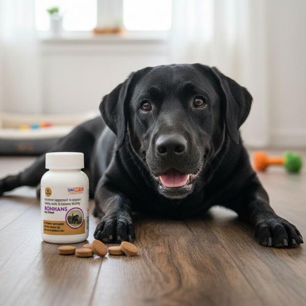 Savavet Bonhans Tablet â€“Joint Support for Dogs | Hip & Joint Health Supplement for Active Dogs