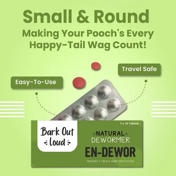 Vivaldis En Dewor Deworming Solution Tablets for Dogs and Cats