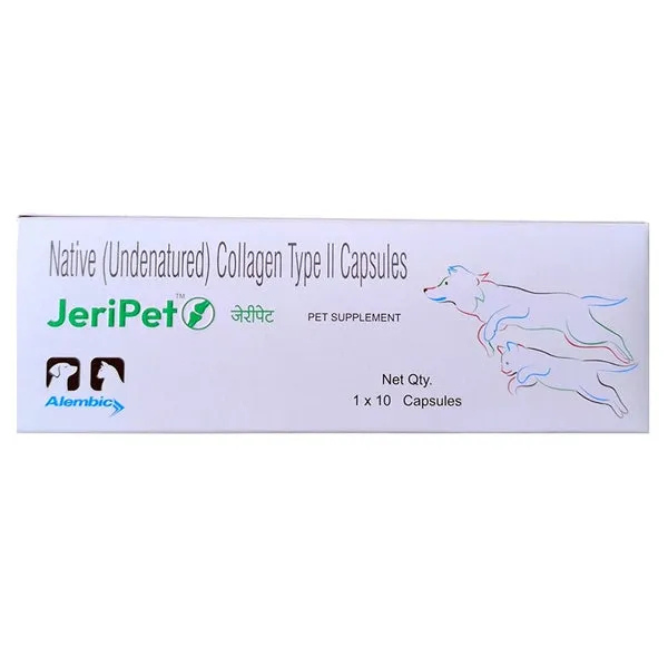 Alembic Jeri Pet Capsule Joint Health Supplement for Dogs & Cats