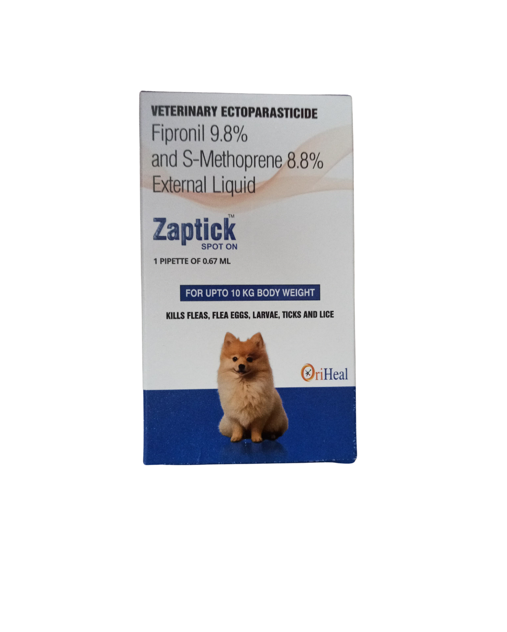 Oriheal Zaptick Spot On for Dogs & Cats â€“ External Parasite Control Topical Solution