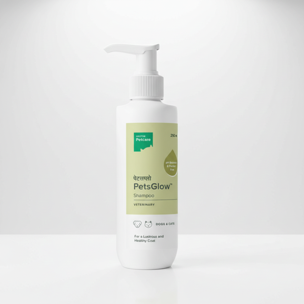 Hester Petsglow Pet Shampoo for Dogs & Cats