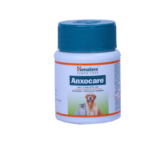 Himalaya Anxocare Vet Tablets for Dogs and Cats 2x60's Tablets