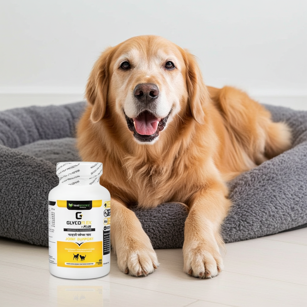 MSD GlycoFlex Plus 60â€™s Joint Support Tablets for Dogs â€“ Advanced Hip & Joint Care Supplement