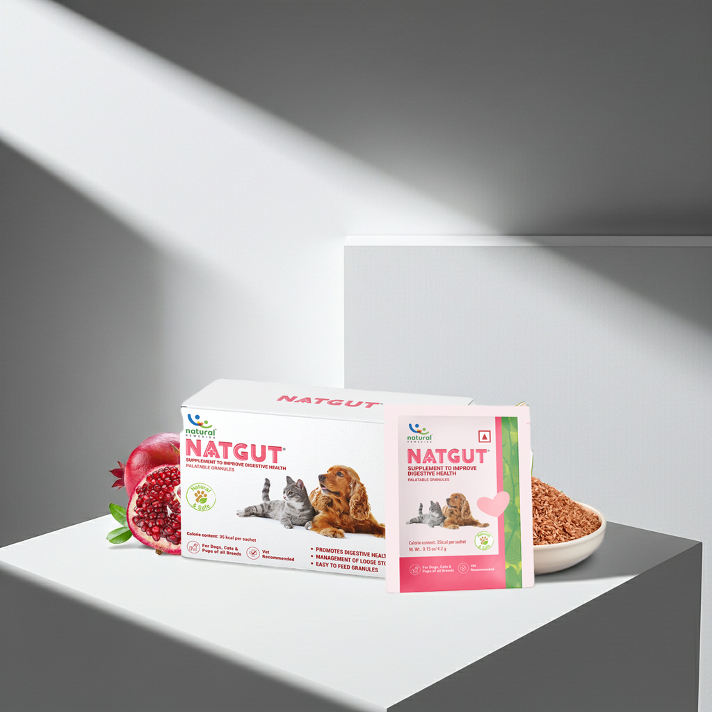 Natural Remedies Natgut Granules 4.2g Pouch (Pack of 5 Sachets) â€“ Gut Health & Digestive Support Supplement