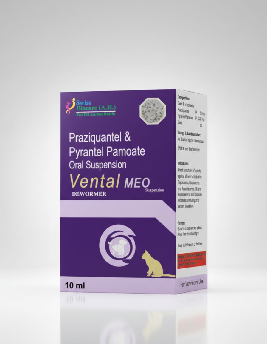 Swiss Biocare Vental MEO Oral Suspension 10ml for Kittens & Cats