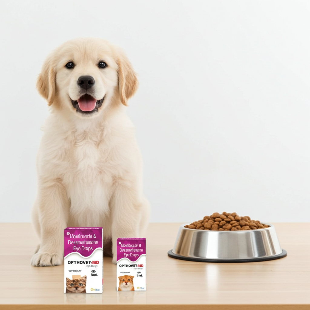 Oriheal Opthovet GP Eye Drops for Dogs & Cats | Daily Eye Care & Hygiene Solution