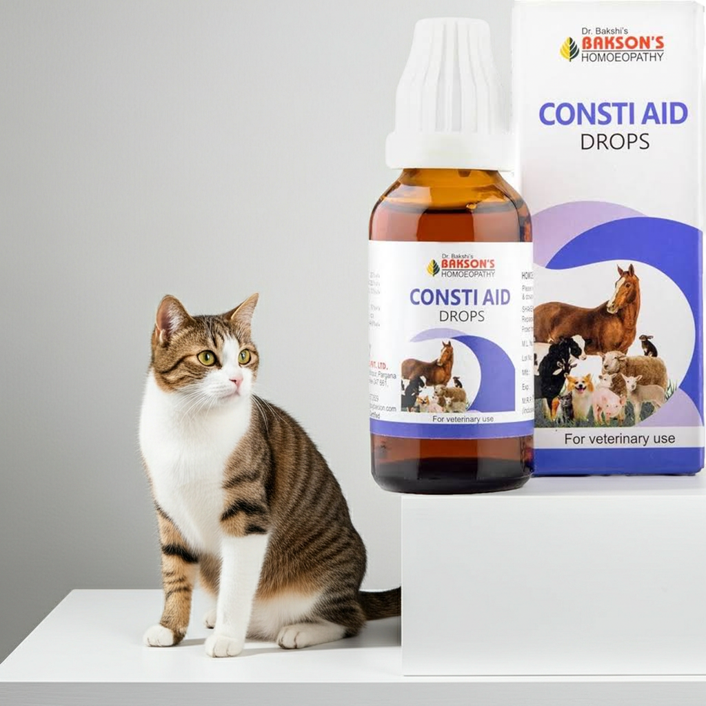 Bakson Consti Aid Drops 30ml | Homeopathic Relief for Constipation, Indigestion & Bloating | Natural Bowel Regulator