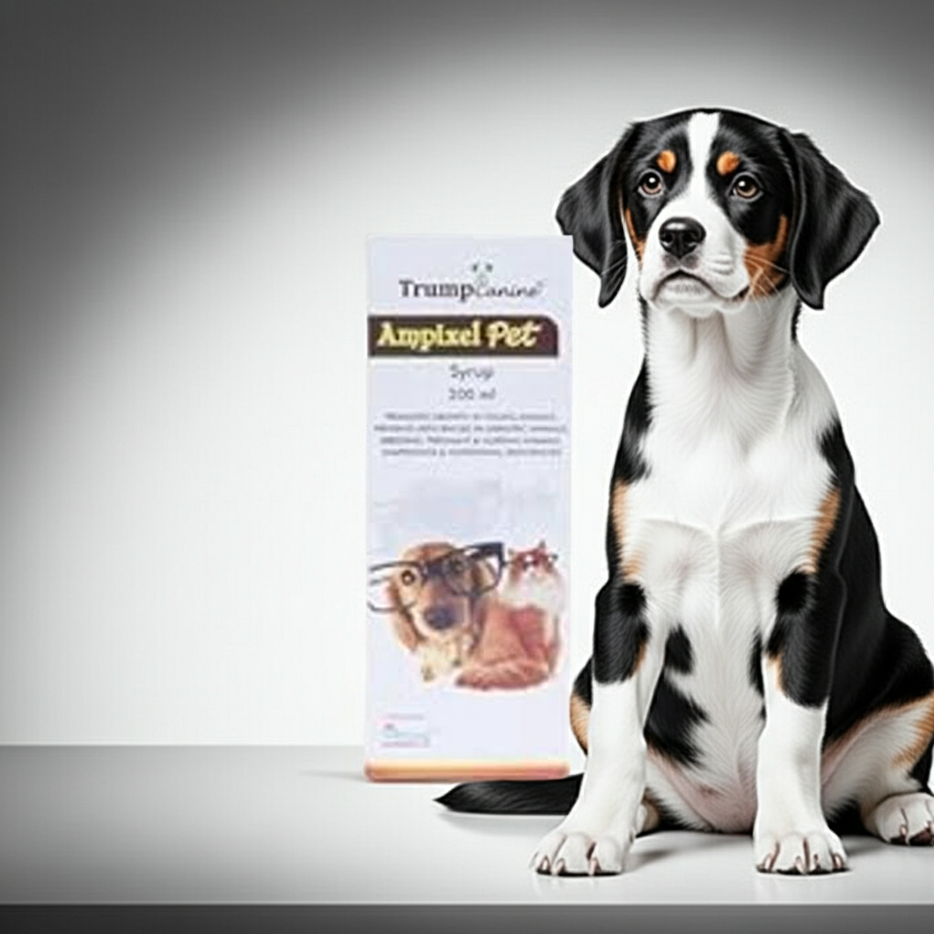 Trump Canine Ampixel Pet Vitamin Syrup 200ml â€“ Multivitamin Supplement for Dogs