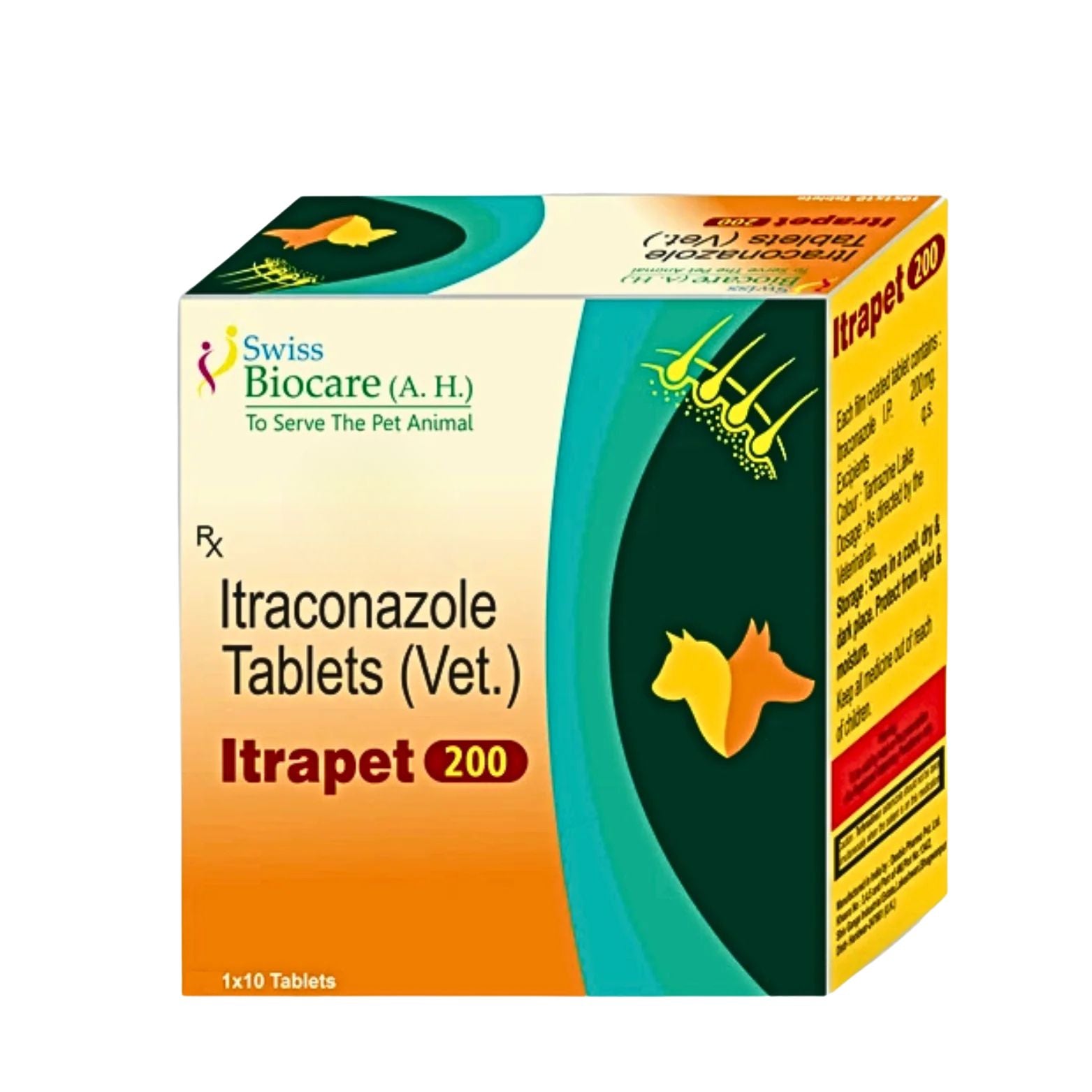 Corise Itrapet Itraconazole 200mg Tablets â€“ for Dogs & Cats