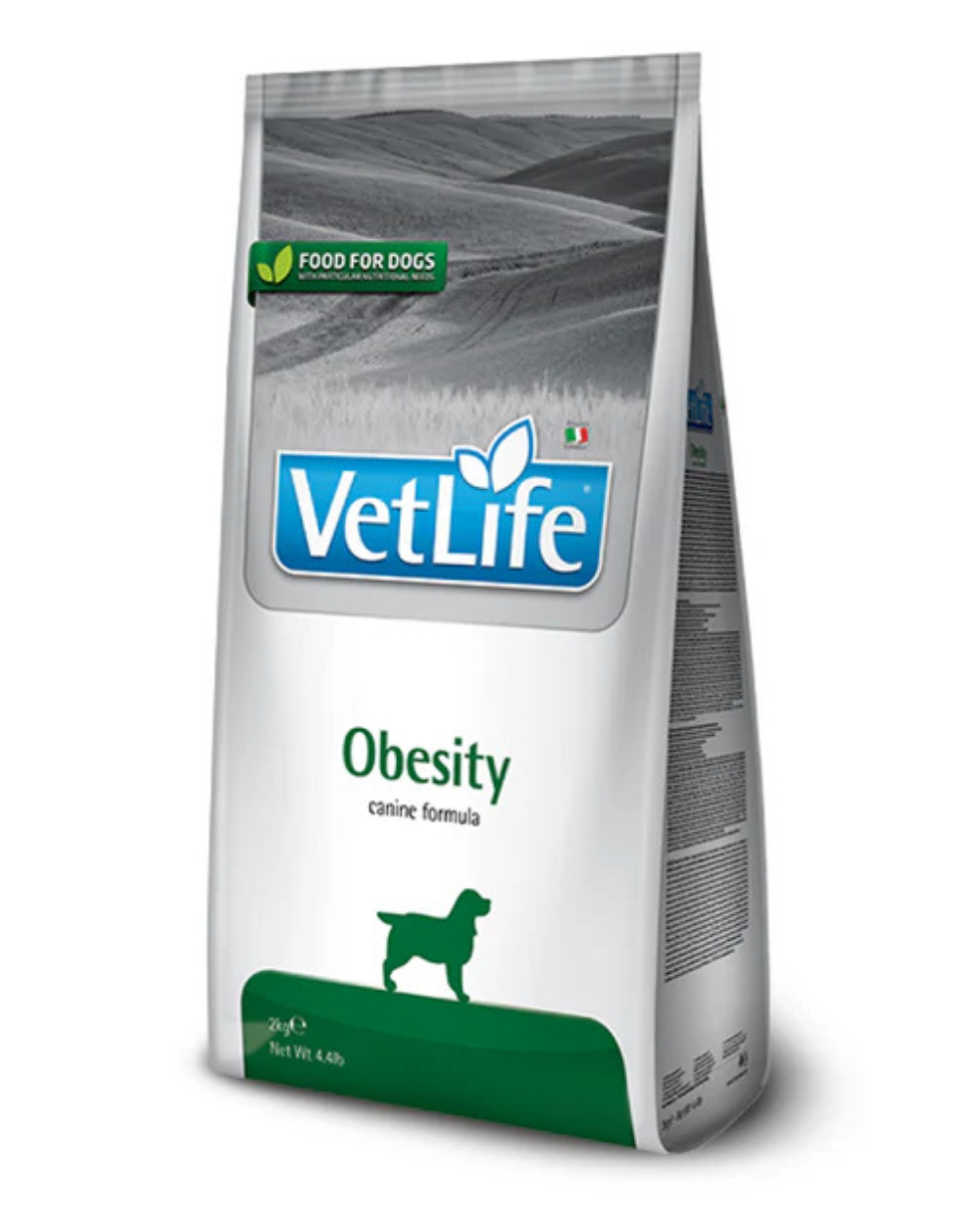 Farmina Vet Life Obesity Canine Formula Adult Dog Dry Food â€“ Weight Management, Low-Fat Prescription Diet for Healthy Weight Control