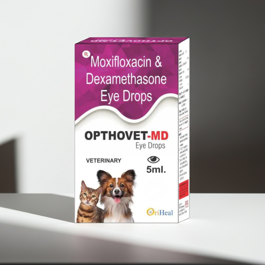 Oriheal Opthovet GP Eye Drops for Dogs & Cats | Daily Eye Care & Hygiene Solution
