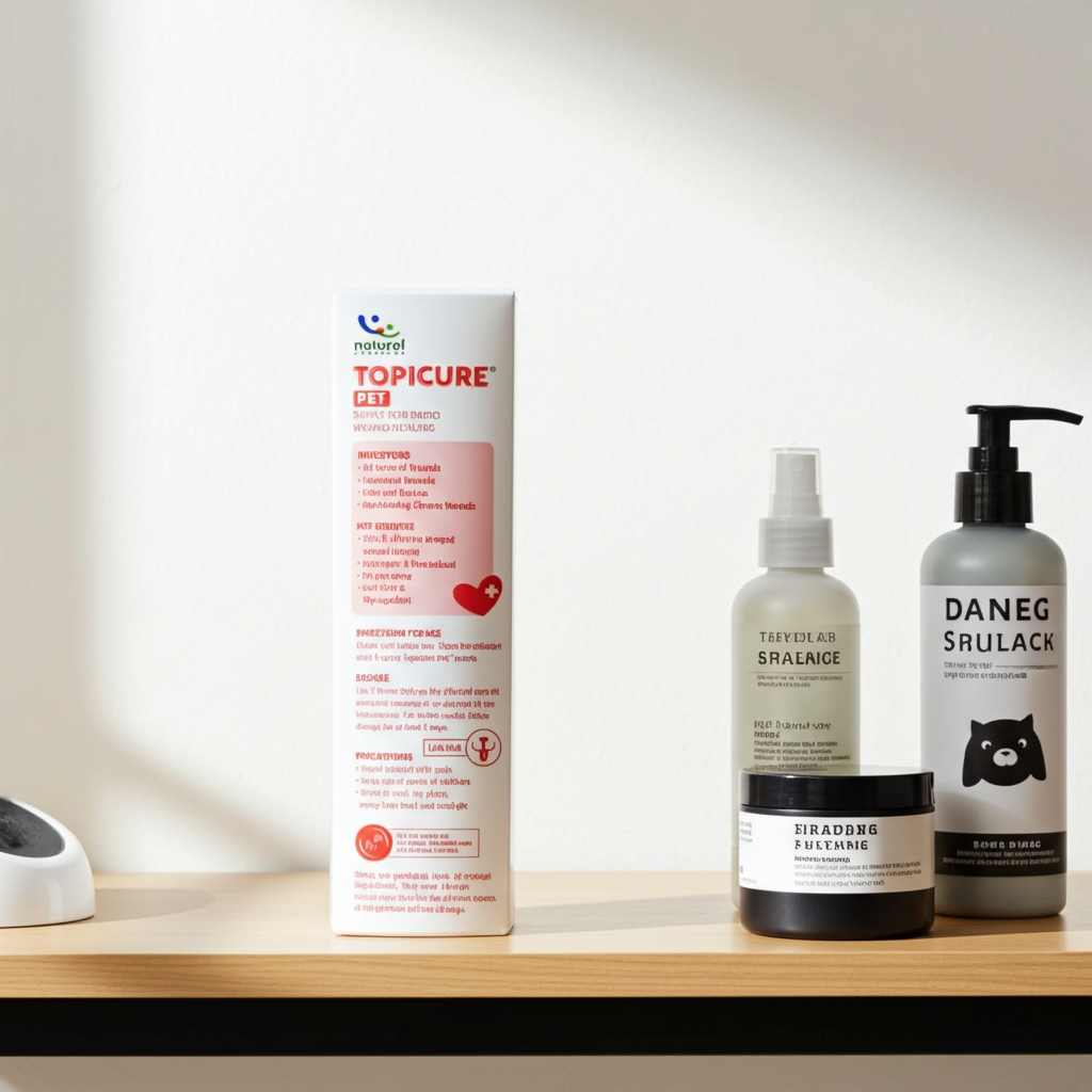 Topicure Pet Spray â€“ Fast-Acting Antiseptic & Wound Care Spray for Dogs & Cats